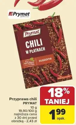 Carrefour Przyprawa chili Prymat oferta