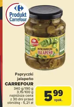 Carrefour Market Papryczki jalapeño Carrefour oferta
