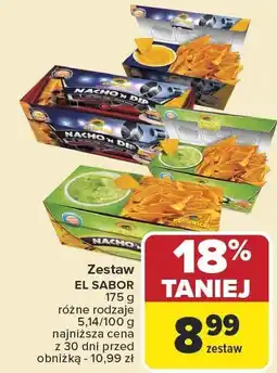 Carrefour Market Zestaw nachos El Sabor oferta