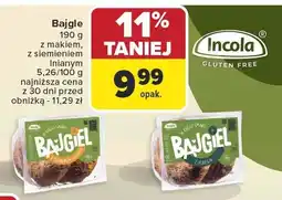 Carrefour Bajgle z masłem Incola oferta
