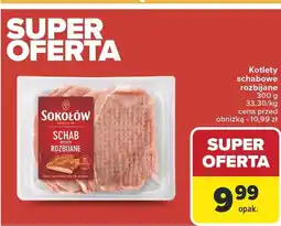 Carrefour Kotlety schabowe rozbijane Sokołów oferta