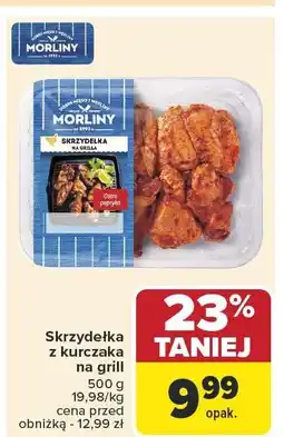 Carrefour Skrzydełka z kurczaka na grill Morliny oferta