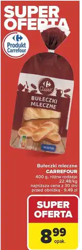 Carrefour Market Bułeczki mleczne Carrefour oferta