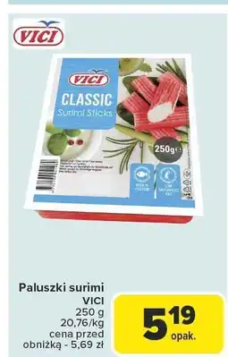 Carrefour Paluszki surimi Vici Classic oferta