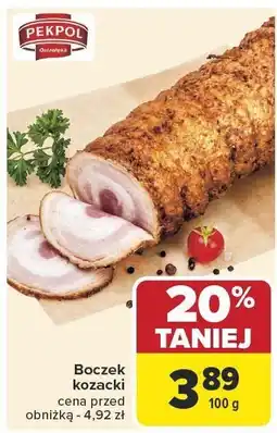 Carrefour Boczek krojony PEKPOL oferta