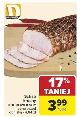 Carrefour Schab kruchy DOBROWOLSCY oferta
