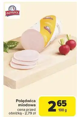 Carrefour Polędwica miodowa INDYKPOL oferta