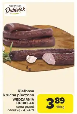 Carrefour Kiełbasa krucha pieczona DUBIELAK oferta
