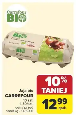 Carrefour Market Jajka bio CARREFOUR oferta
