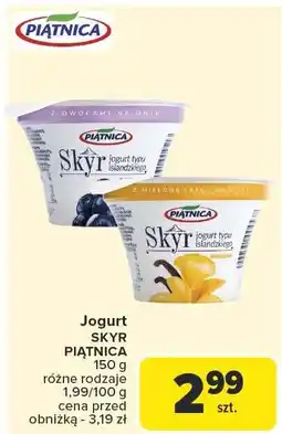 Carrefour Jogurt Skyr Piątnica oferta