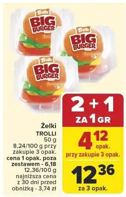 Carrefour Żelki Big Burger Storck oferta