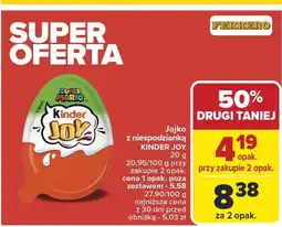 Carrefour Jajko z niespodzianką Kinder Joy Ferrero oferta