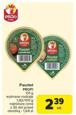 Carrefour Pasztet PROFI oferta