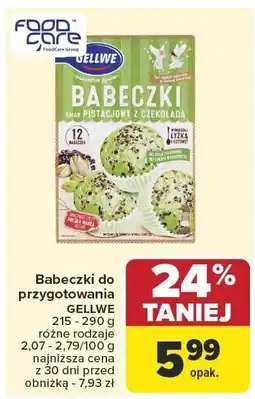 Carrefour Babeczki do przygotowania Gellwe oferta