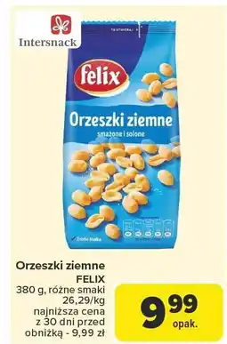 Carrefour Orzeszki ziemne Felix oferta