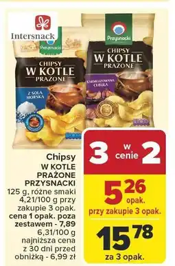Carrefour Market Chipsy w kotle prażone Przysnacki oferta
