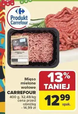 Carrefour Mięso mielone wołowe Carrefour oferta