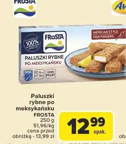 Carrefour Paluszki rybne po meksykańsku Frosta oferta