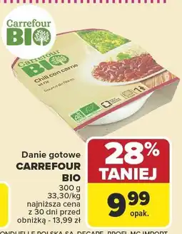 Carrefour Danie gotowe Bio Carrefour Carrefour Bio oferta