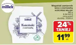 Carrefour Ser wegański z czarnuszką Kościński Millek oferta