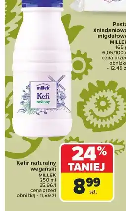 Carrefour Kefir naturalny wegański Millek oferta
