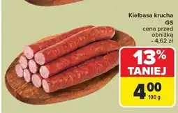 Carrefour Kiełbasa krucha GS oferta