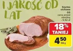 Carrefour Szynka olchowa GS oferta
