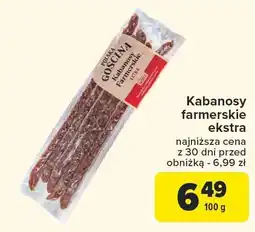 Carrefour Kabanosy farmerskie ekstra Polska Gościna oferta
