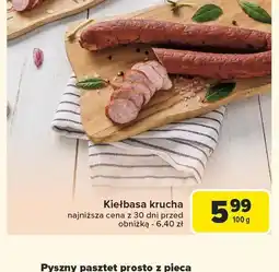 Carrefour Kiełbasa krucha Polska Gościna oferta
