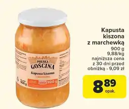 Carrefour Kapusta kiszona z marchewką Polska Gościna oferta
