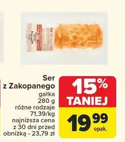 Carrefour Market Ser z Zakopanego gałka Carrefour Market oferta