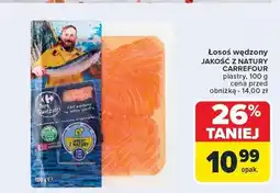 Carrefour Łosoś atlantycki Carrefour Jakość z Natury oferta
