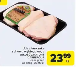 Carrefour Uda z kurczaka z chowu wybiegowego Carrefour Jakość z Natury oferta