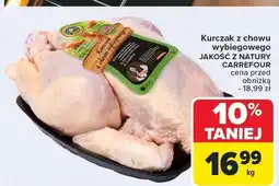 Carrefour Market Kurczak z chowu wybiegowego Carrefour Jakość z Natury oferta