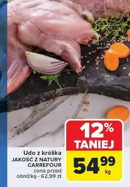 Carrefour Market Udo z królika Jakość z Natury Carrefour oferta