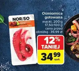 Carrefour Ośmiornica gotowana macki NorSo oferta