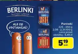 Carrefour Parówki Berlinki oferta