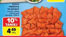 Carrefour Market Łosoś wędzony na gorąco Suempol oferta