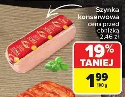 Carrefour Market Szynka konserwowa Carrefour Market oferta