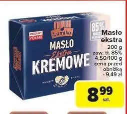 Carrefour Masło ekstra Lumiko oferta