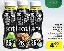 Carrefour Jogurt do picia For Men Bakoma oferta