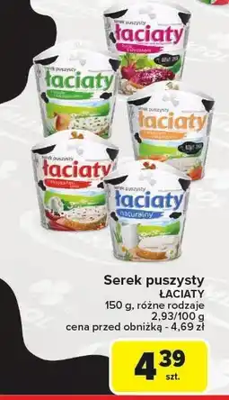 Carrefour Serek puszczyk Łaciaty różne rodzaje Łaciate oferta