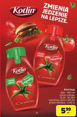 Carrefour Ketchup Kotlin różne rodzaje oferta