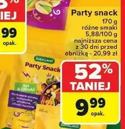 Carrefour Party snack Bakalland różne smaki oferta