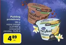 Carrefour Market Pudding proteinowy Profeel różne rodzaje Valio oferta