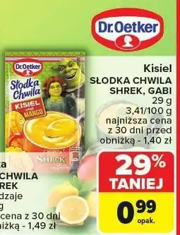 Carrefour Kisiel Słodka Chwila Shrek, Gabi Dr.Oetker oferta