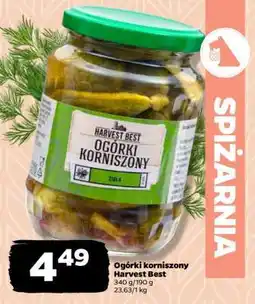 Netto Ogórki korniszone Harvest Best oferta
