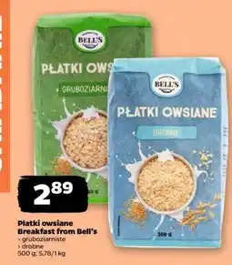 Netto Płatki owsiane Breakfast from Bell’s oferta
