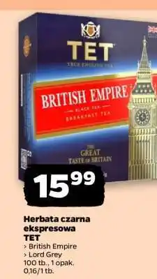 Netto Herbata czarna ekspresowa TET oferta