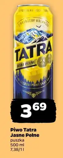 Netto Piwo Tatra Jasne Pełne oferta